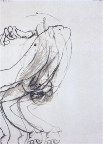 339x470 swinging monkey i - Swinging Monkey Drawing