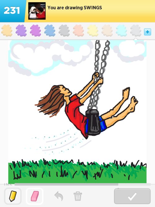 500x667 Swings Drawings - Swings Drawing