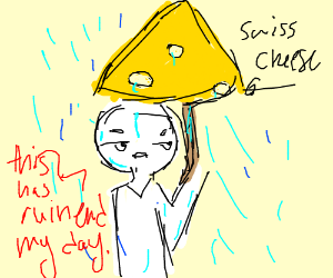 300x250 Swiss Cheese Umbrella Drawing - Swiss Cheese Drawing