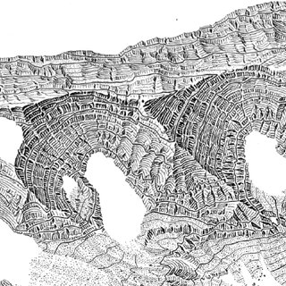 320x320 pdf rock drawing for topographic maps - Swiss Drawing