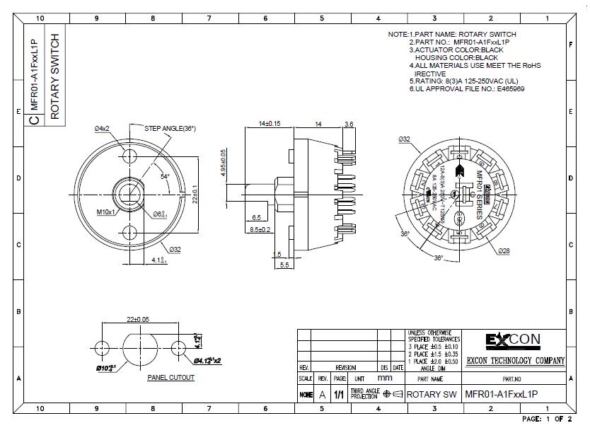 834x605 rotary switch - Switch Drawing