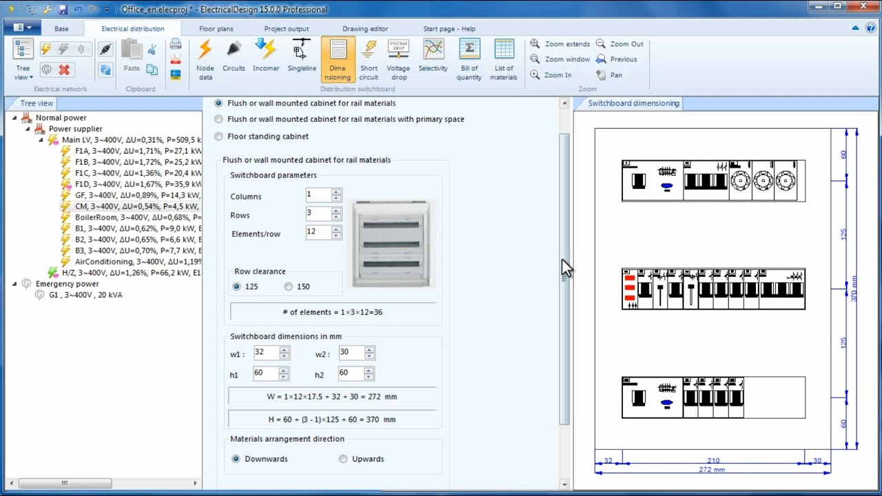 1280x720 Tisoft Electricaldesign, Switchboard Dimensioning Drawings - Switchboard Drawing