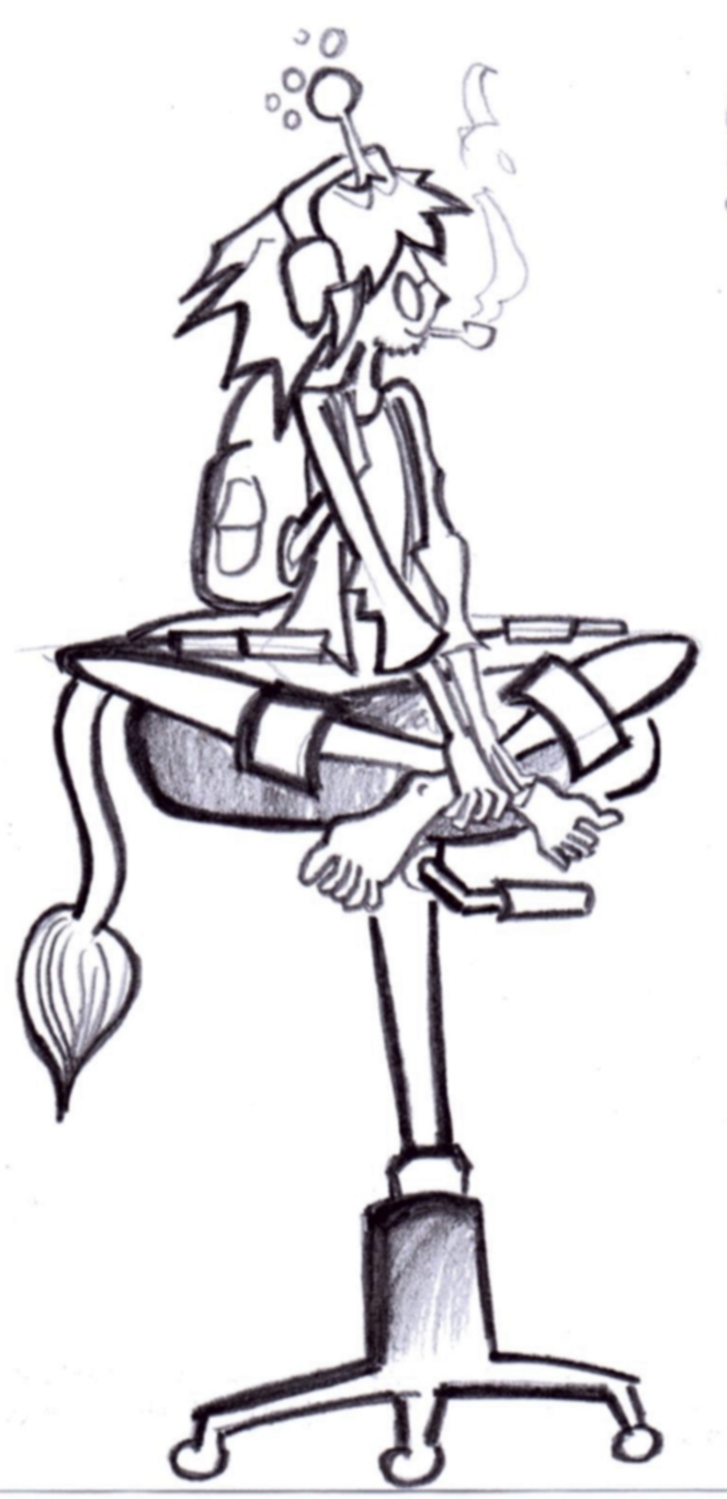 663x1366 vastiel sitting in tall swivel chair - Swivel Drawing