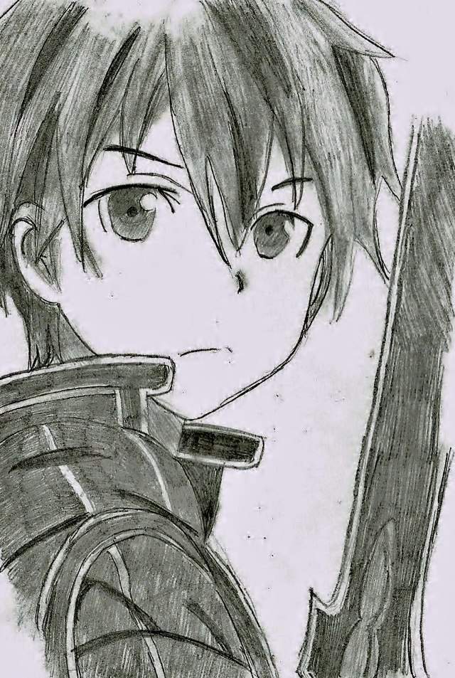 640x953 sword art online draw anime amino - Sword Art Online Drawing