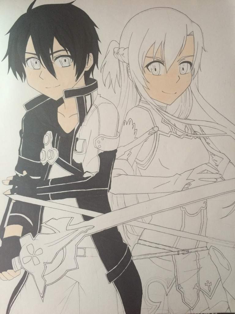 768x1024 sword art online drawing anime amino - Sword Art Online Drawing