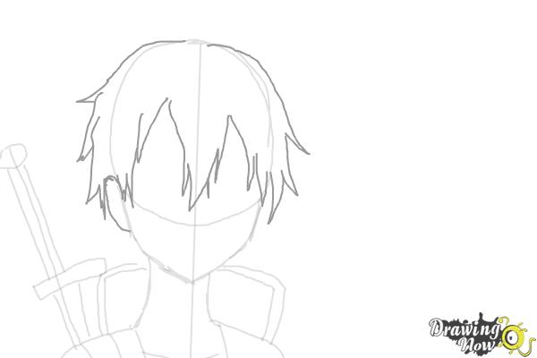 600x400 how to draw asuna and kirito from sword art online - Sword Art Online Drawing