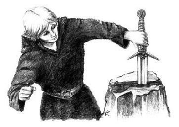 362x258 Sword In The Stone - Sword In The Stone Drawing