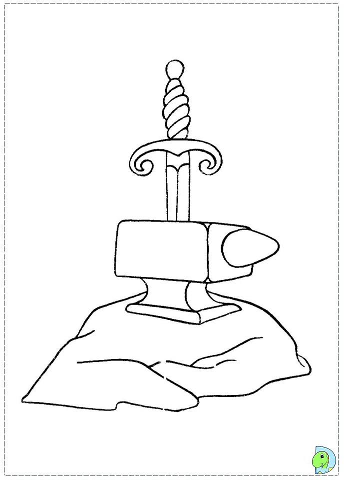 691x960 Model Sheets Sword In The Stone - Sword In The Stone Drawing