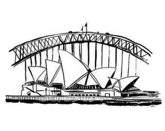 340x270 the simple yet effective different pen line weights is what makes - Sydney Drawing