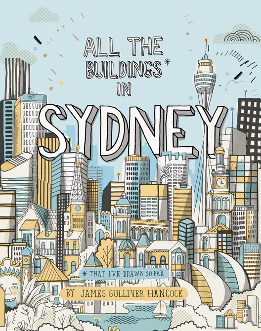 528x670 all the buildings in sydney drawn - Sydney Drawing