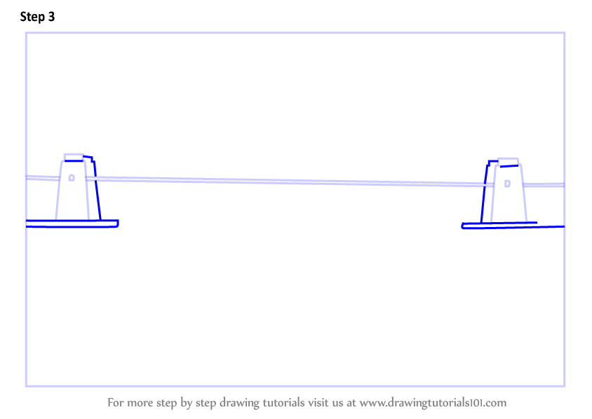 844x598 learn how to draw sydney harbour bridge - Sydney Harbour Bridge Drawing