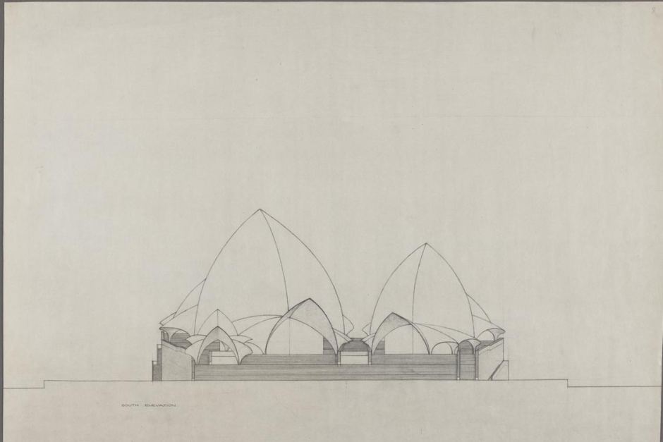 940x627 original copetition drawing for sydney opera house design - Sydney Opera House Drawing
