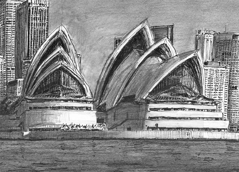 765x552 sydney opera house - Sydney Opera House Drawing
