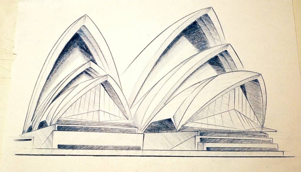 Sydney Opera House Drawing at Explore collection