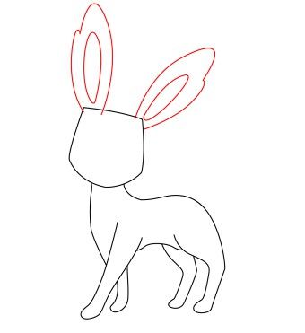 340x371 How To Draw Sylveon Random Geekery Drawings, Art, Crafts - Sylveon Drawing