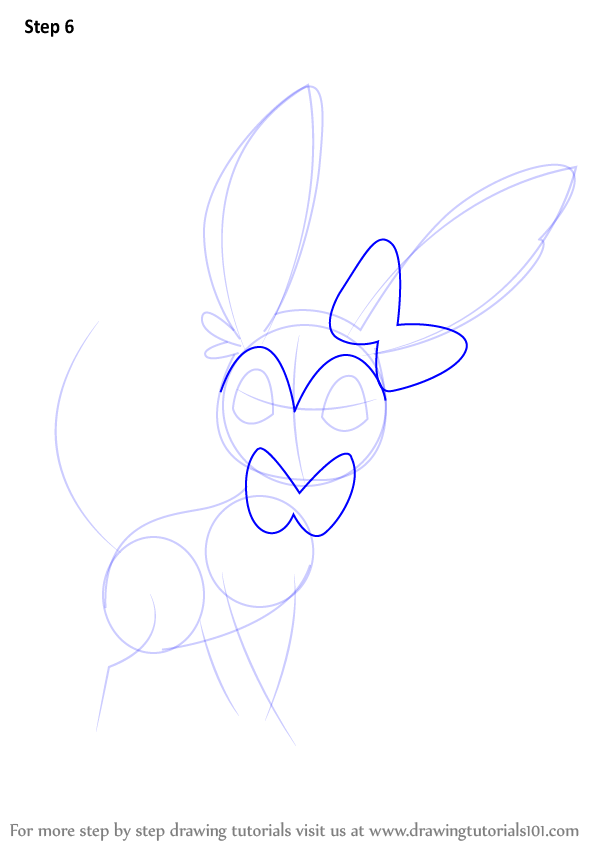 598x844 Learn How To Draw Sylveon From Pokemon - Sylveon Drawing