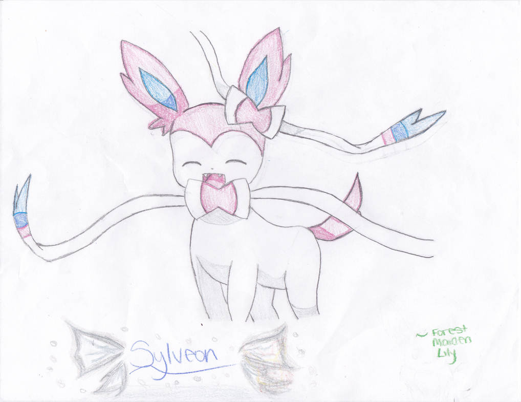 1018x785 Sylveon Drawing - Sylveon Drawing