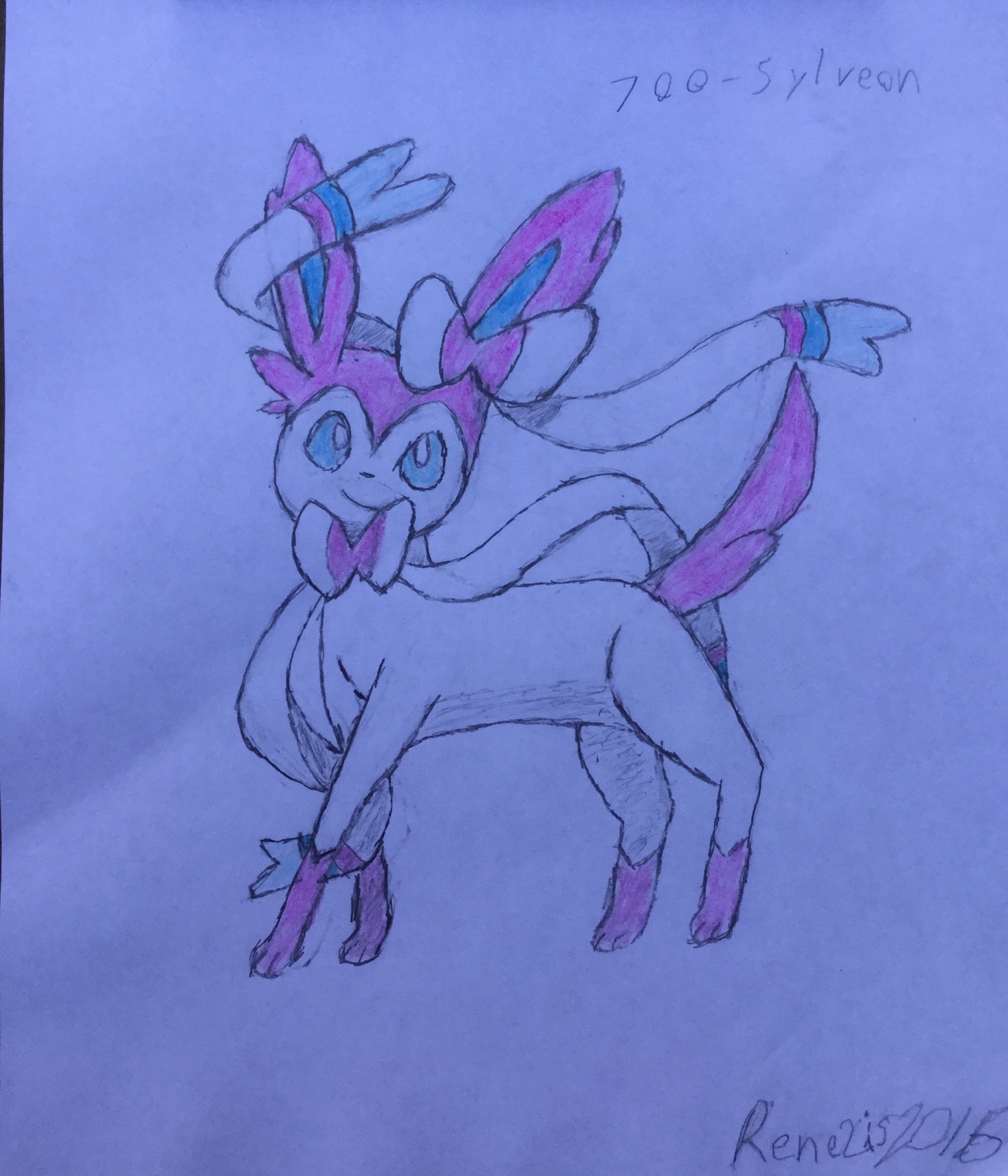 Sylveon Drawing at PaintingValley.com | Explore collection of Sylveon ...