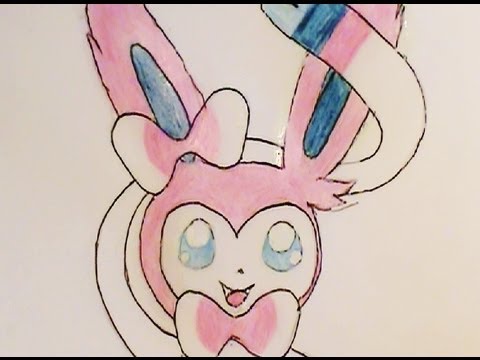 480x360 Draw Sylveon Pokemon - Sylveon Drawing