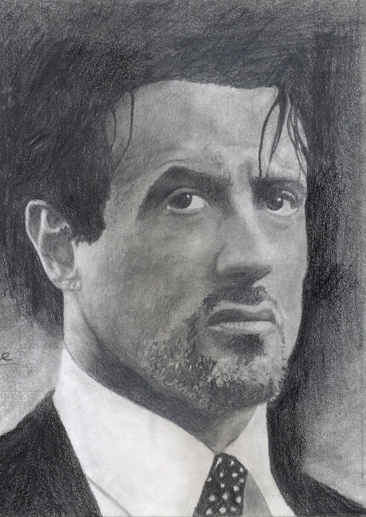 752x1061 Sylvester Stallone Drawing Images Drawing Skill - Sylvester Stallone Drawing