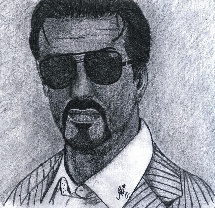 900x869 Sylvester Stallone Drawings Fine Art America - Sylvester Stallone Drawing