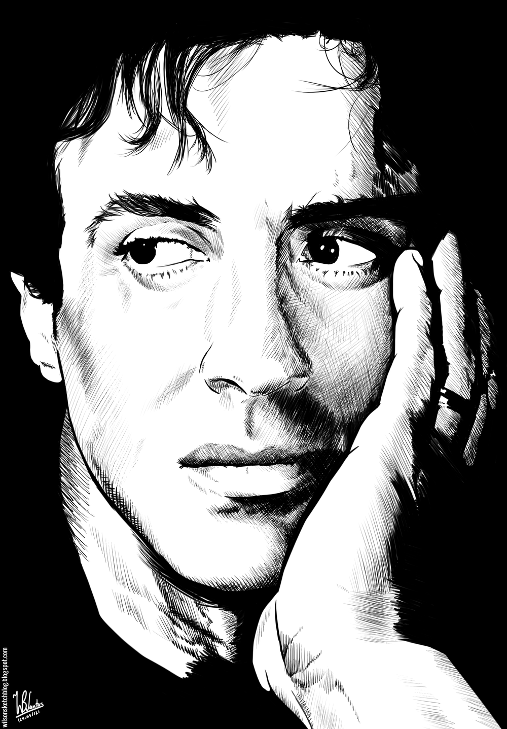 1000x1437 Sylvester Stallone - Sylvester Stallone Drawing