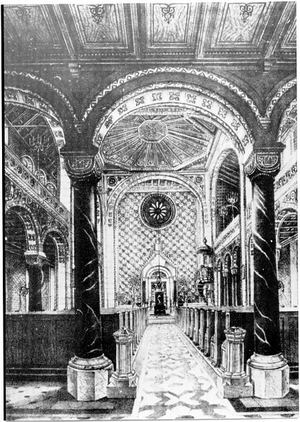 426x600 Mannheim Synagogue - Synagogue Drawing