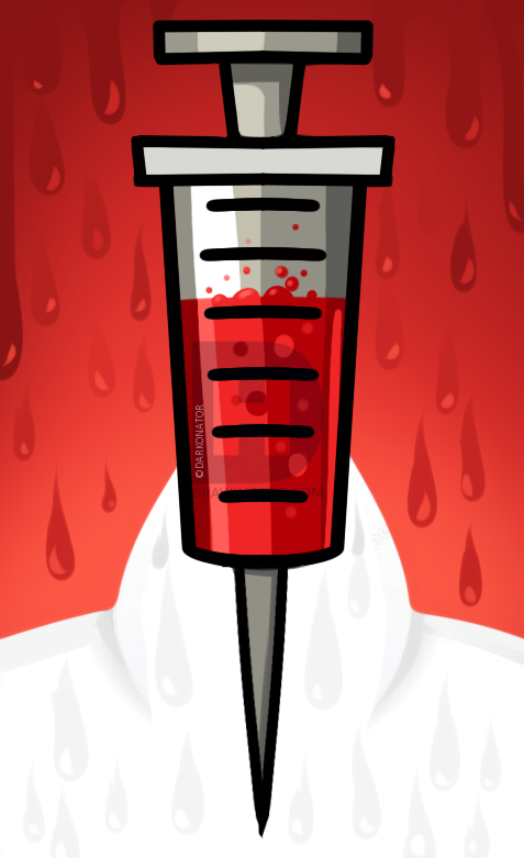 477x781 how to draw a syringe, needle, step - Syringe Needle Drawing