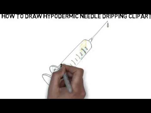 480x360 how to draw hypodermic needle dripping clipart - Syringe Needle Drawing
