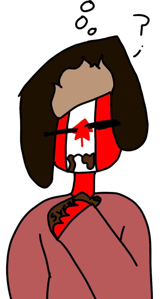 576x1024 lazy drawing of canada drunk off of syrup amino - Syrup Drawing