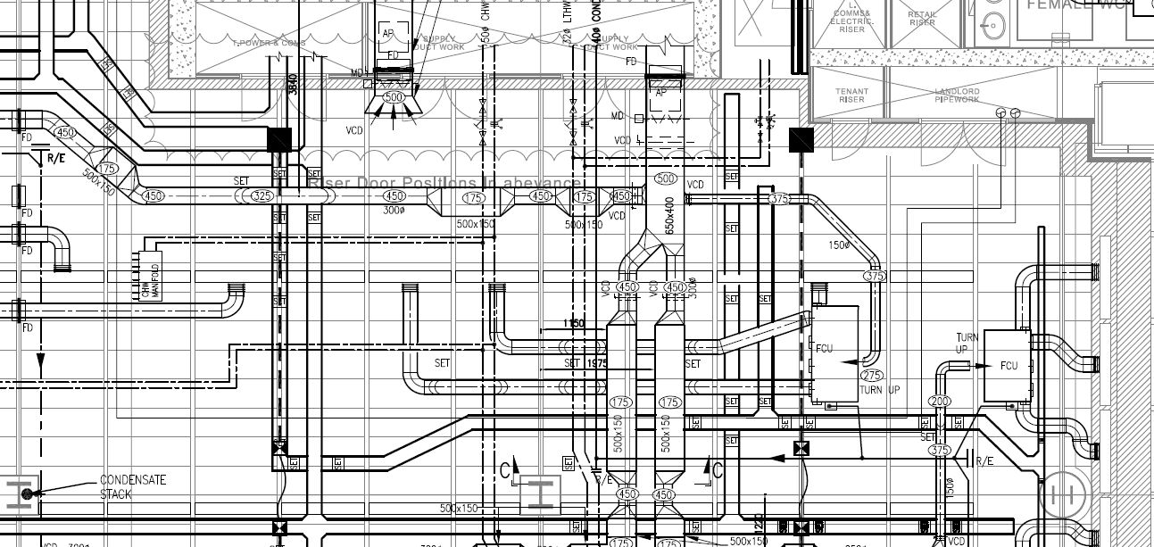 1293x613 mechanical systems drawing - System Drawing