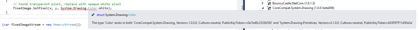 1604x117 The Type 'color' Exists In Both 'corecompat System Drawing - System Drawing
