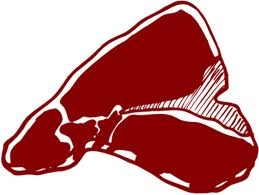 259x195 t bone steak clip art - T Bone Steak Drawing