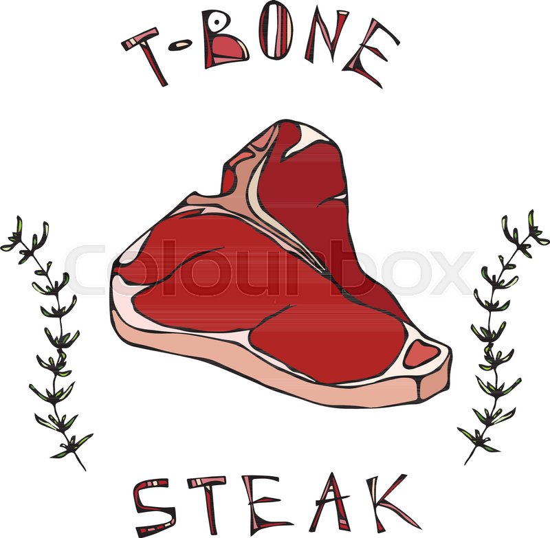 T Bone Steak Drawing at Explore collection of T