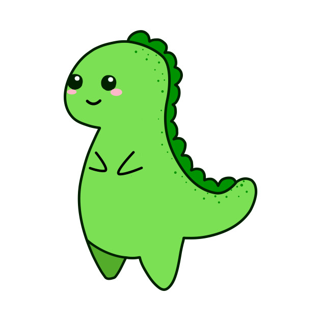 tiny t rex drawing simple