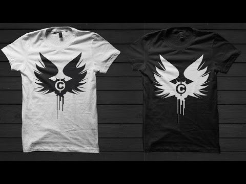 480x360 drawing simple tshirt design idea in coreldraw - T Shirt Design Drawing