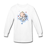 190x190 Kids T Shirt Design Angel Baby Cupid Vector Image - T Shirt Design Drawing