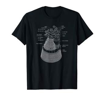 342x320 f rocket design drawing graphic tee shirt rocketdyne - T Shirt Design Drawing