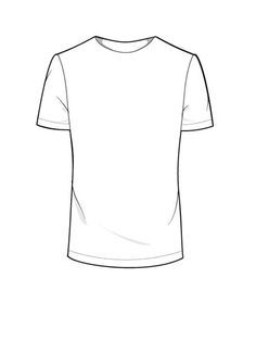 236x314 t shirt technical drawing technical drawing in fashion - T Shirt Drawing