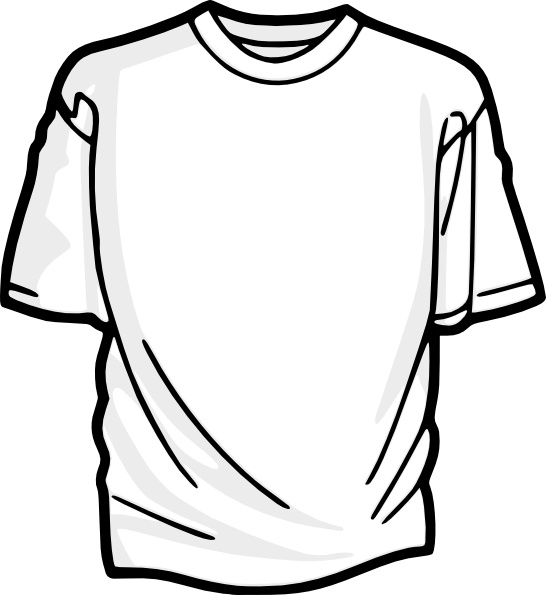 546x595 Blank T Shirt Clip Art Free Vector In Open Office Drawing - T Shirt Drawing