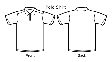 360x200 Polo Drawing Tee Transparent Png Clipart Free Download - T Shirt Drawing Png