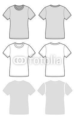 247x400 Tee Shirt Top Fashion Flat Technical Drawing Template Buy Photos - T Shirt Drawing Template