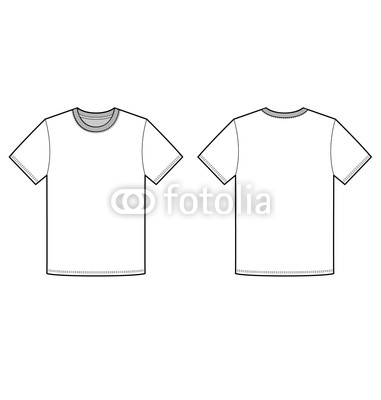 381x400 Top Tee Shirt Fashion Flat Technical Drawing Template Buy Photos - T Shirt Drawing Template