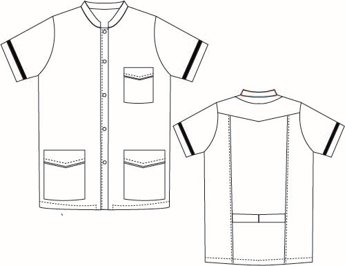 500x385 flat sketches on behance - T Shirt Flat Drawing