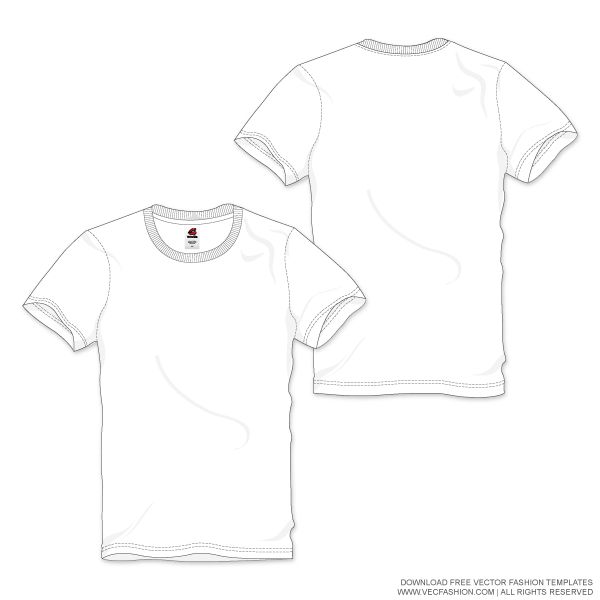 600x600 Men Drawing T Shirt For Free Download - T Shirt Flat Drawing
