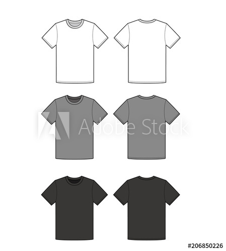 449x500 t shirt top tee fashion flat technical drawing template - T Shirt Flat Drawing