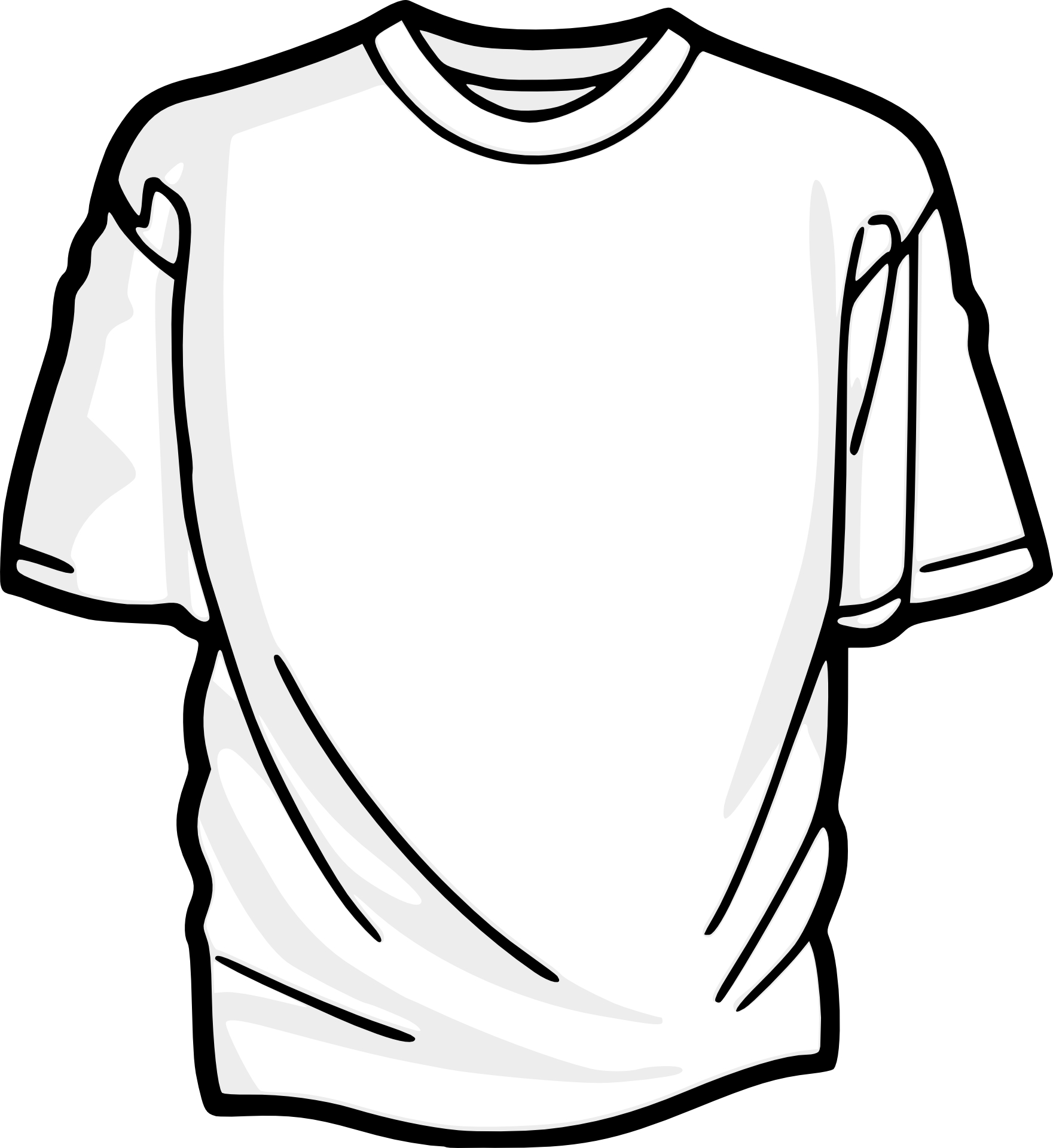 T Shirt Outline Drawing at Explore collection of T