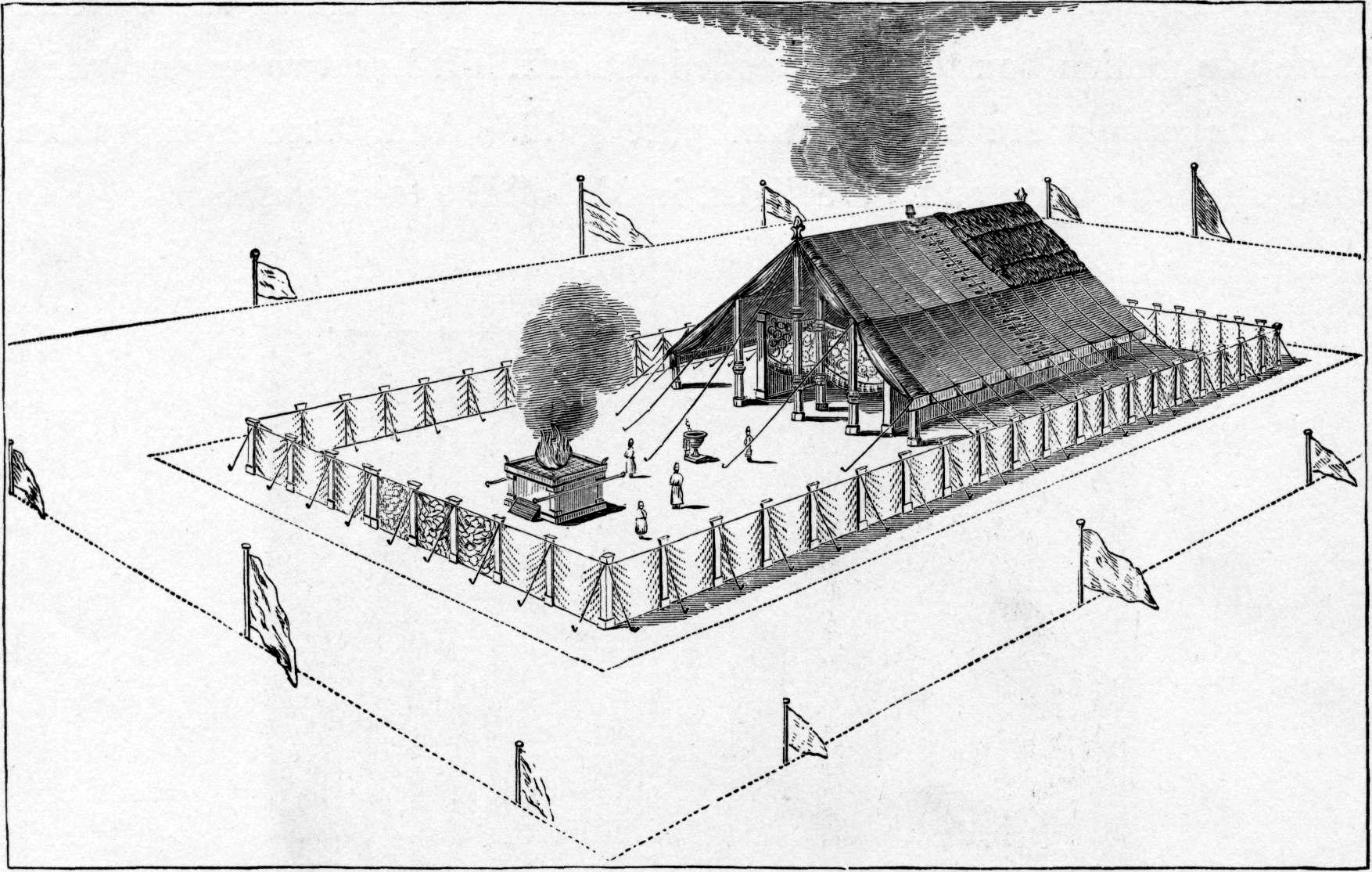 1754x1114 Filefoster Bible Pictures The Tabernacle That - Tabernacle Drawing