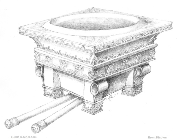 600x468 Bible Tabernacle Laver - Tabernacle Drawing