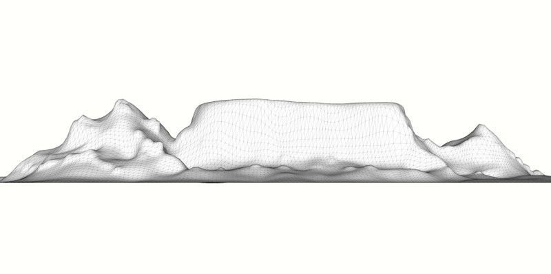 800x398 Table Mountain Outline Bakingusiness Ideas Africa Tattoos - Table Mountain Drawing